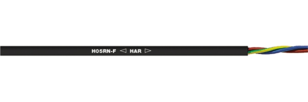 Кабель для заземления используется HAR H05 W- F