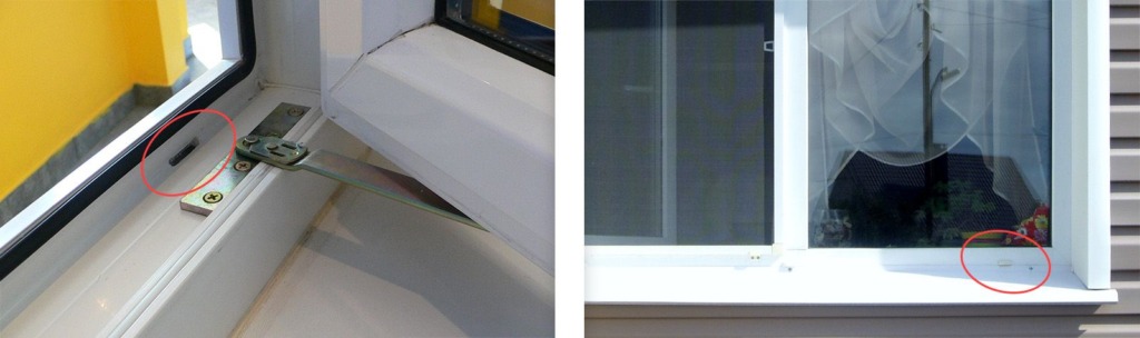 Почему окна протекают? чистим дренажные каналы